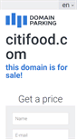 Mobile Screenshot of citifood.com